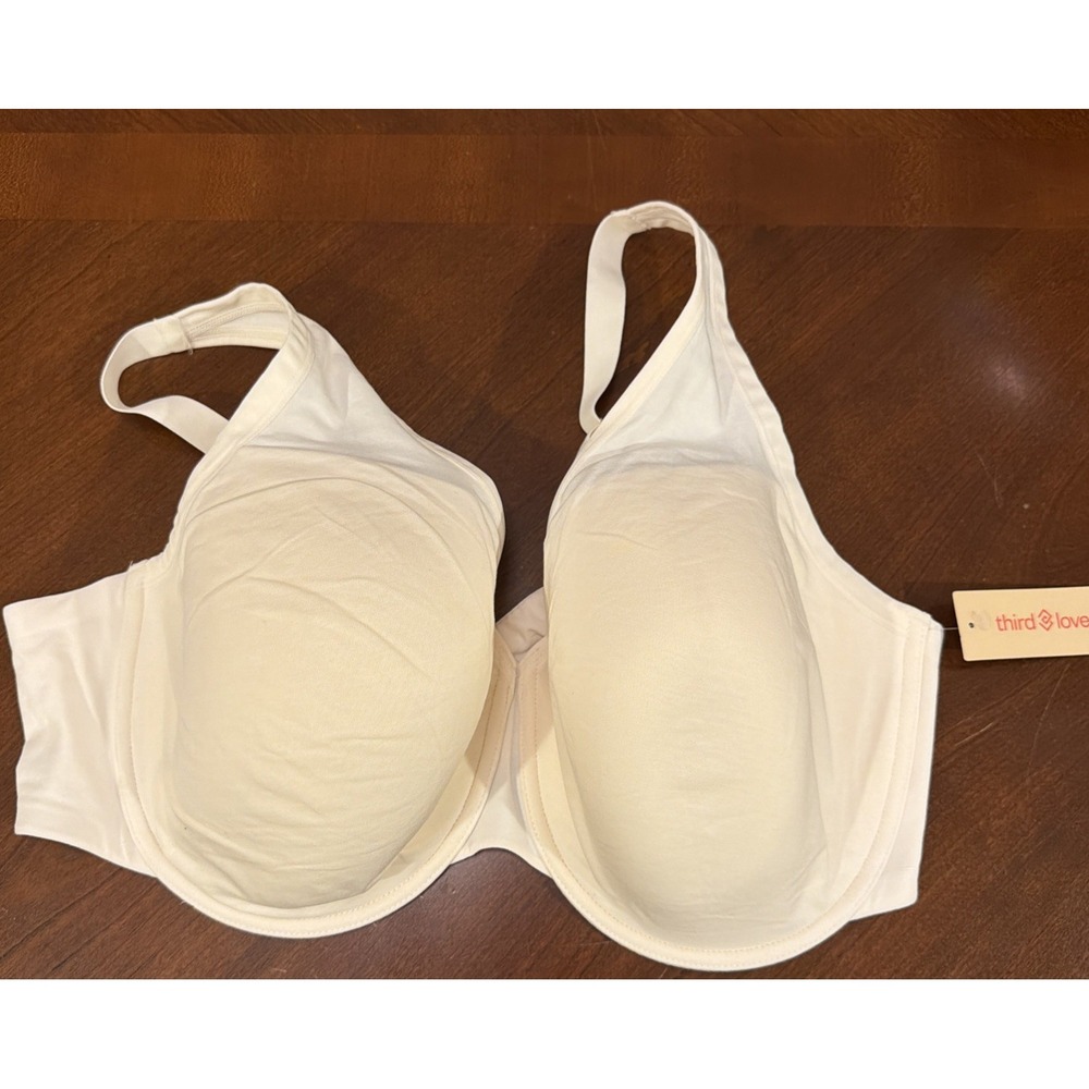Third Love Women's Cloud Cotton Perfect Coverage Bra Sea Salt 40F NWT